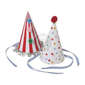 Set of Clown Hats